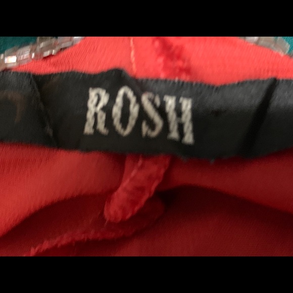 Rosh Rust beaded blouse Sz Small - Picture 3 of 4